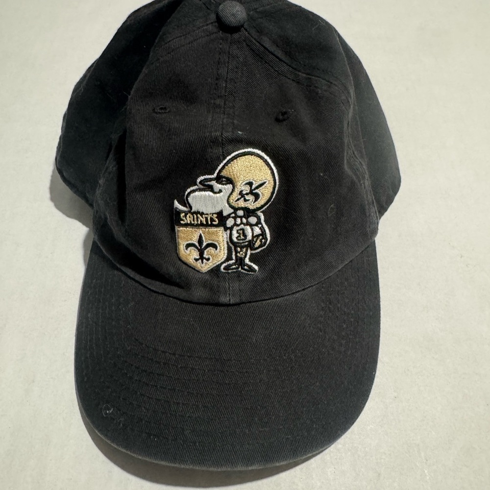 NFL Apparel x‎ Forty Seven Brand, New Orleans Saints Hat, Fitted Cap XXL #1167
